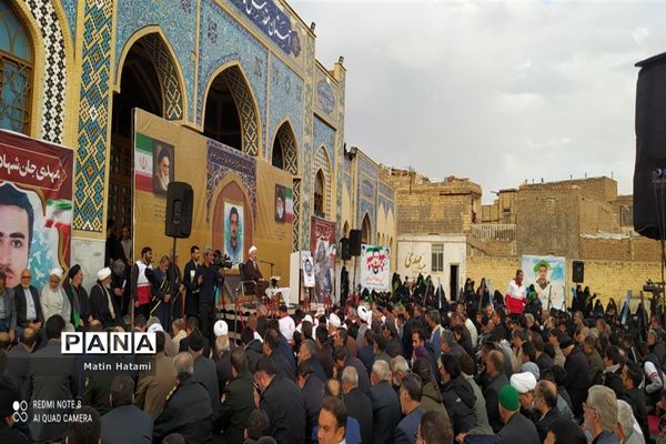 مراسم بزرگداشت چهلمین روز شهادت «مهدی زاهدلویی» در قم