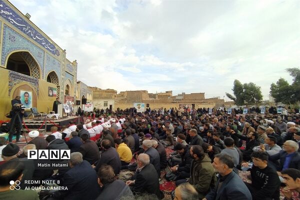 مراسم بزرگداشت چهلمین روز شهادت «مهدی زاهدلویی» در قم