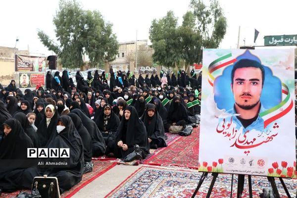 مراسم بزرگداشت چهلمین روز شهادت «مهدی زاهدلویی» در قم