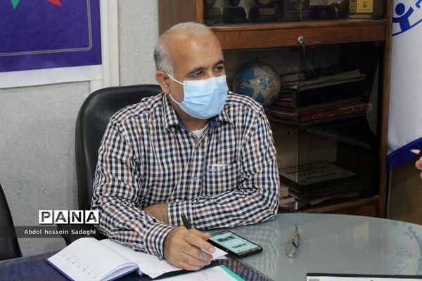 نشست هم‌اندیشی  رئیس اداره سلامت و تندرستی آموزش و پرورش استان بوشهر با مدیر سازمان دانش‌آموزی استان