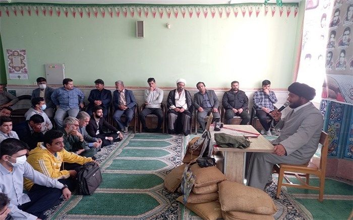 برگزاری یادواره شهدا در دبیرستان پسرانه شهید احمد علمداری جعفرآباد