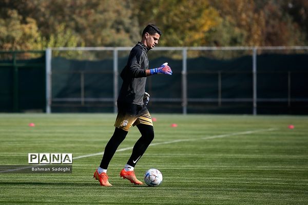 آخرین تمرین تیم ملی فوتبال ایران قبل از اعزام به جام جهانی
