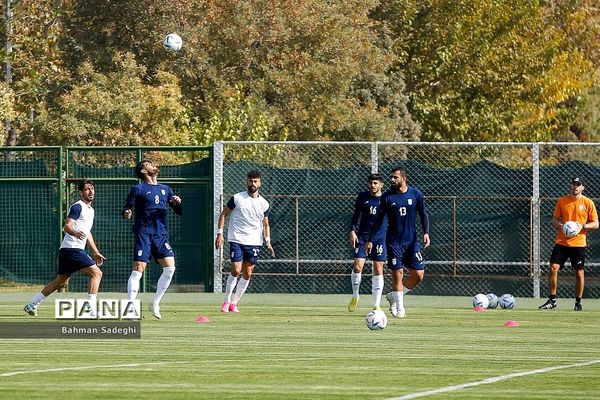 آخرین تمرین تیم ملی فوتبال ایران قبل از اعزام به جام جهانی