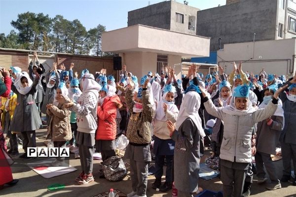 افتتاحیه طرح سفیران‌سلامت در مدرسه زنده‌یاد محمود دربانی شهرستان قرچک