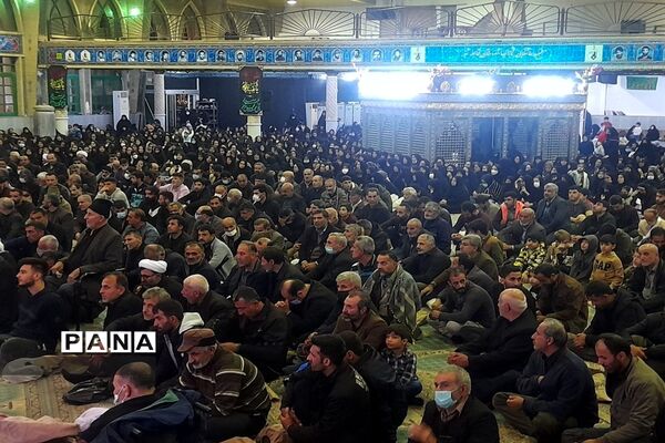 وداع با شهید مدافع امنیت در قائمشهر