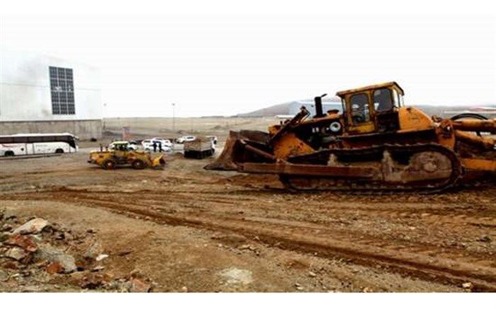 شروع عملیات خاکبرداری محل کارخانه اسید سولفوریک طرح کاتد 200 هزار تنی مس سونگون