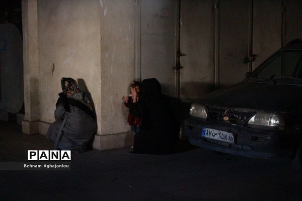 مانور زلزله، تخلیه و اسکان اضطراری در زنجان