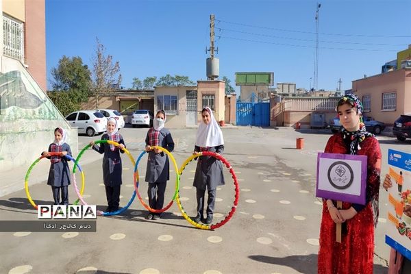 افتتاح سفیران سلامت در مدرسه توفیق شهرستان رباط کریم