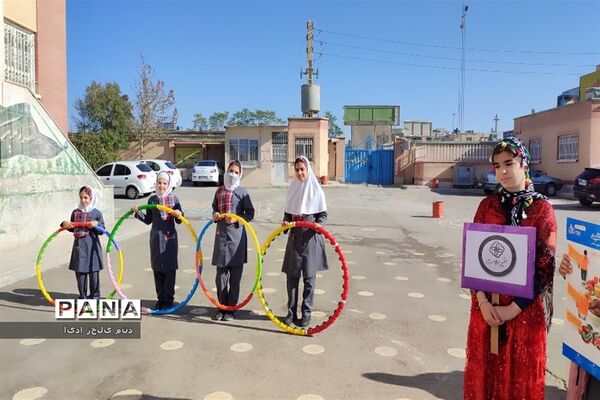 افتتاح سفیران سلامت در مدرسه توفیق شهرستان رباط کریم