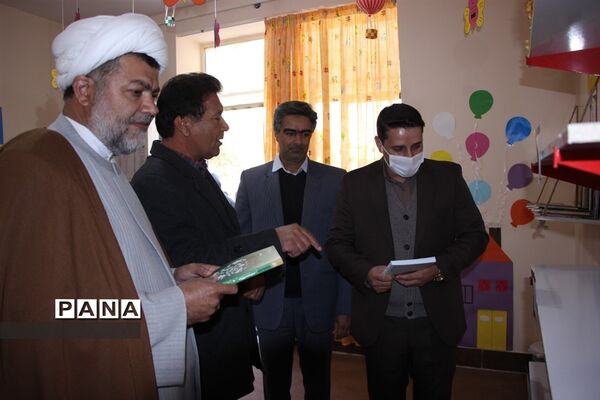 افتتاح کتابخانه در دبستان شهیدسلیمانی تربت جام