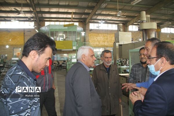 بازدید از هنرستان‌های شهرستان بهبهان