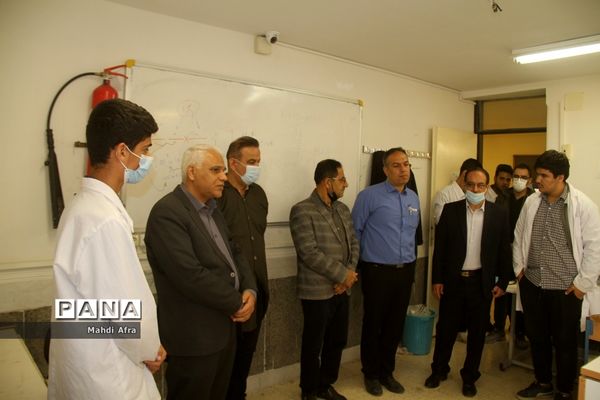 بازدید از هنرستان‌های شهرستان بهبهان