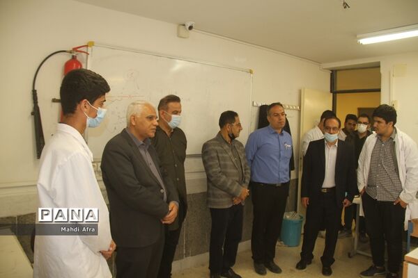 بازدید از هنرستان‌های شهرستان بهبهان
