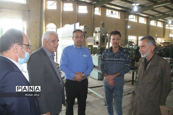 بازدید از هنرستان‌های شهرستان بهبهان