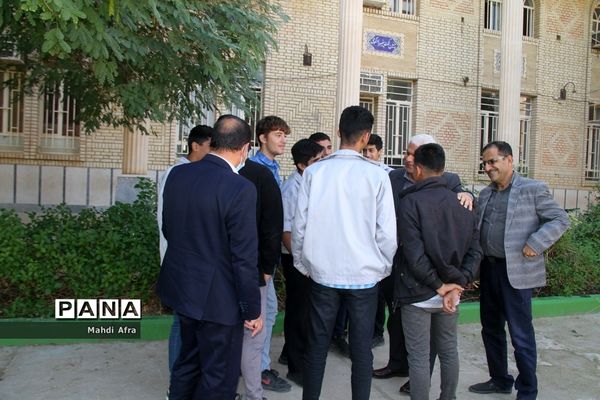 بازدید از هنرستان‌های شهرستان بهبهان