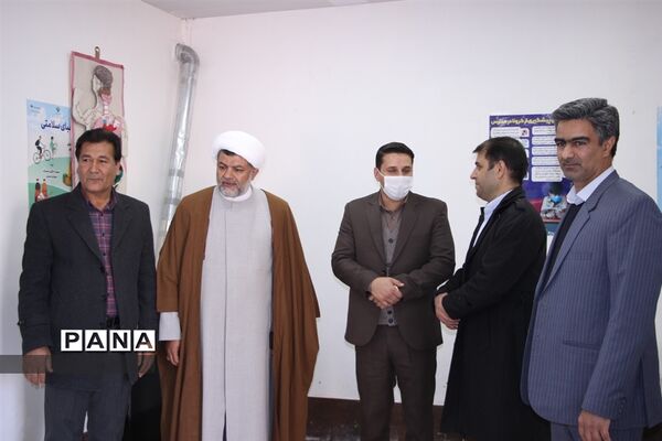افتتاح آزمایشگاه در دبستان شهید سلیمانی تربت‌جام