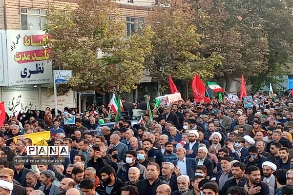 تشییع باشکوه شهید بسیجی مدافع امنیت حسن براتی در کاشمر