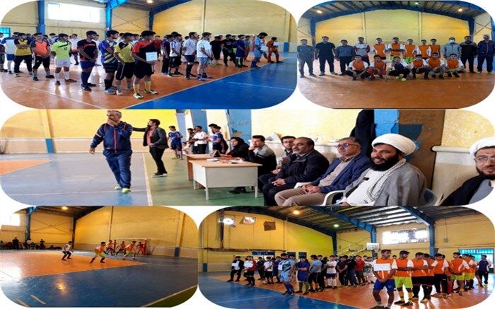 برگزاری مسابقات فوتسال دانش‌آموزی شهرستان کوهرنگ