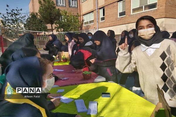 برگزاری انتخابات شورای دانش‌آموزی درآموزشگاه شهید‌زارع ناحیه ۳ کرج