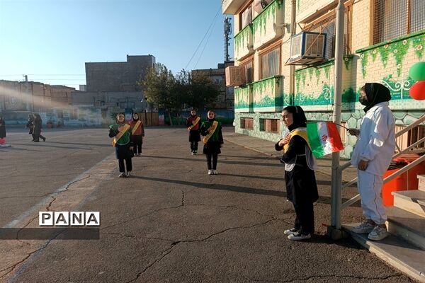 برگزاری المپیاد ورزشی درون مدرسه‌ای در آموزشگاه الزهرا