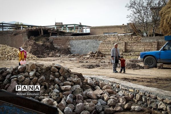 عملیات بازسازی و احداث واحدهای مسکونی مناطق زلزله زده خوی