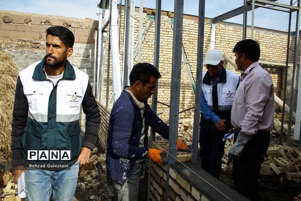 عملیات بازسازی و احداث واحدهای مسکونی مناطق زلزله زده خوی