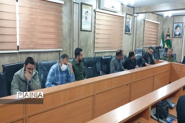 نشست خبری تشریح برنامه‌های گرامیداشت هفته بسیج در پاکدشت