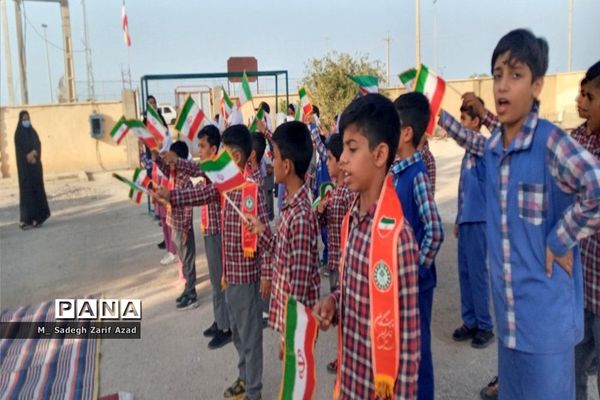 افتتاح طرح باران رحمت در مدارس دلوار