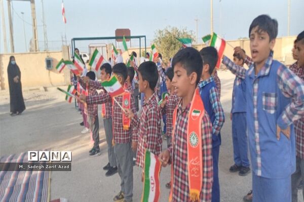 افتتاح طرح باران رحمت در مدارس دلوار