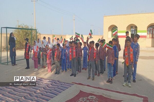 افتتاح طرح باران رحمت در مدارس دلوار