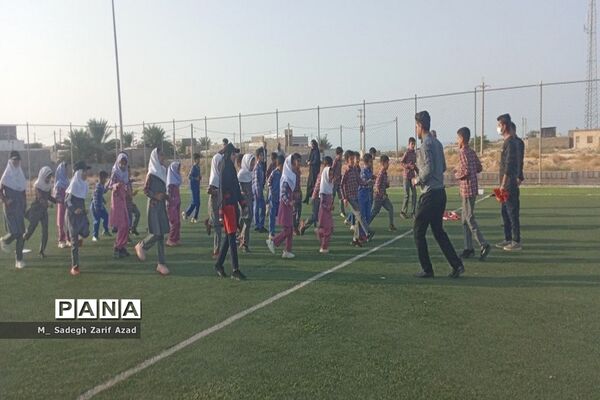 افتتاح طرح باران رحمت در مدارس دلوار