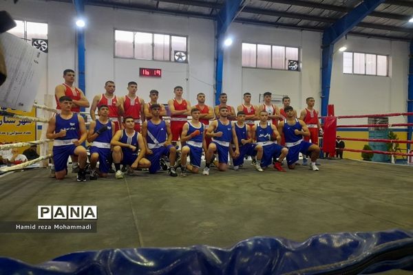 مسابقات قهرمانی بوکس جوانان استان مازندران