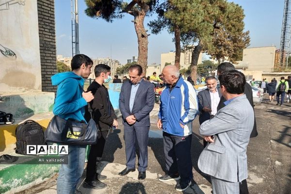 برگزاری آیین افتتاحیه مسابقات دانش‌آموزی و بازدید از اماکن ورزشی منطقه ۱۴