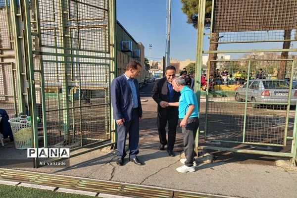 برگزاری آیین افتتاحیه مسابقات دانش‌آموزی و بازدید از اماکن ورزشی منطقه ۱۴