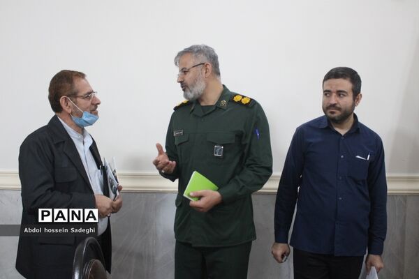 نشست خبری فرمانده امام صادق (ع) بوشهر