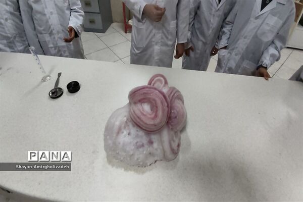 راه‌اندازی آزمایشگاه علوم در مدرسه فرهنگیان شهرستان قرچک
