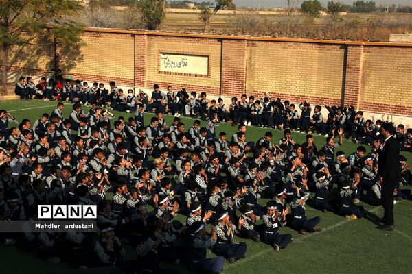 افتتاحیه برنامه رادیو سفیران سلامت در دبستان الجواد جوادآباد