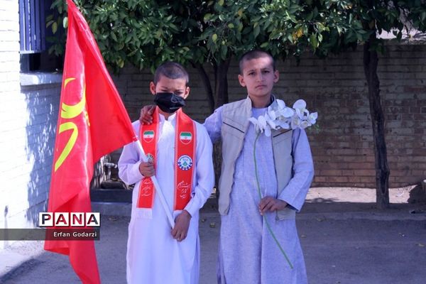 مراسم یادبود شهدای دانش آموز فاطمیون