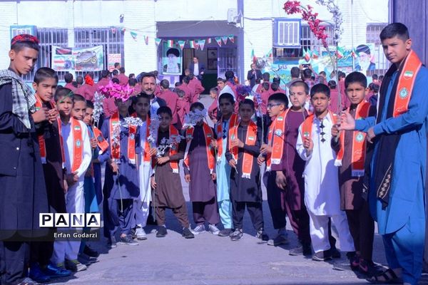 مراسم یادبود شهدای دانش آموز فاطمیون
