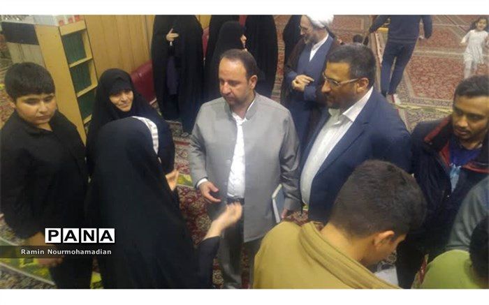 دیدار مردمی سرپرست آموزش و پرورش منطقه 9 در مساجد