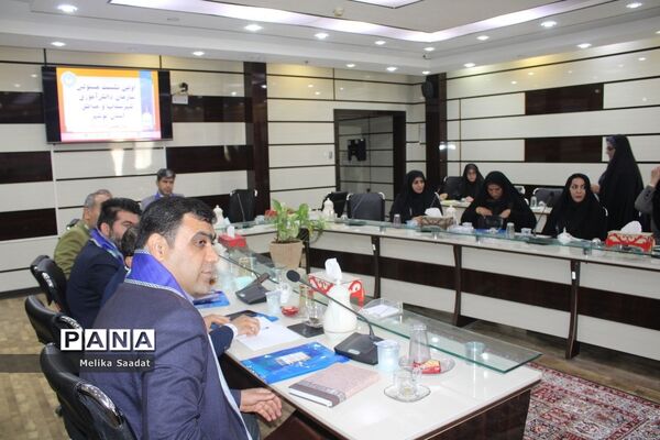 نشست مسئولان سازمان دانش‌آموزی استان بوشهر
