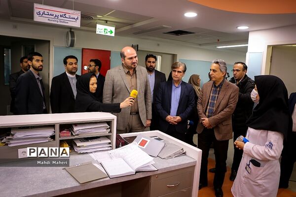 بازدید معاون اجرایی رئیس‌جمهوری از پروژه بیمارستانی مهدی کلینیک