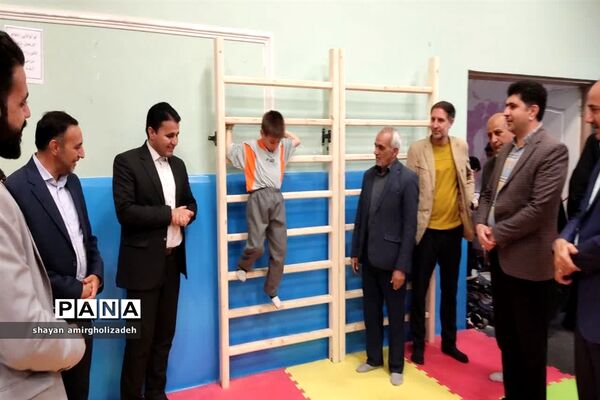 آیین افتتاحیه پروژه‌های ورزشی آموزش و پرورش شهرستان قرچک
