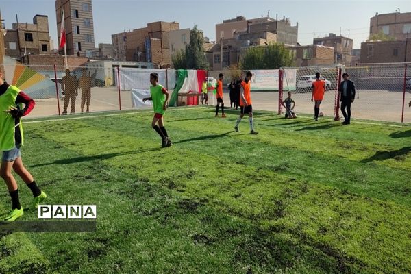 آیین افتتاحیه پروژه‌های ورزشی آموزش و پرورش شهرستان قرچک