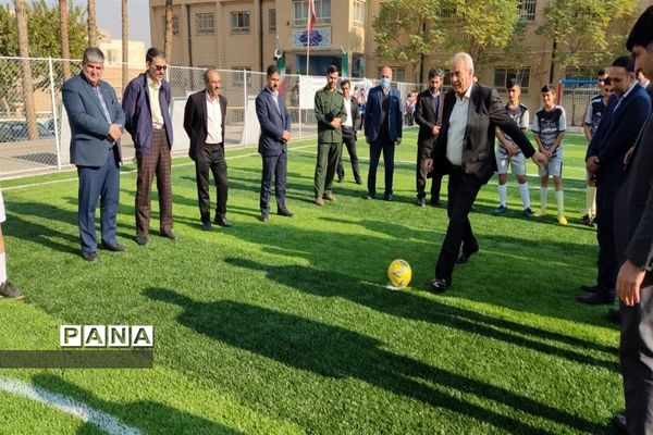 آیین افتتاحیه پروژه‌های ورزشی آموزش و پرورش شهرستان قرچک