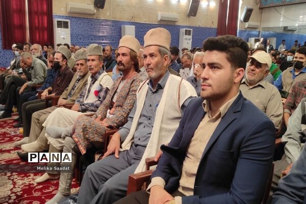 مراسم افتتاحیه رزمایش جهادگران فاطمی ۲ در بوشهر