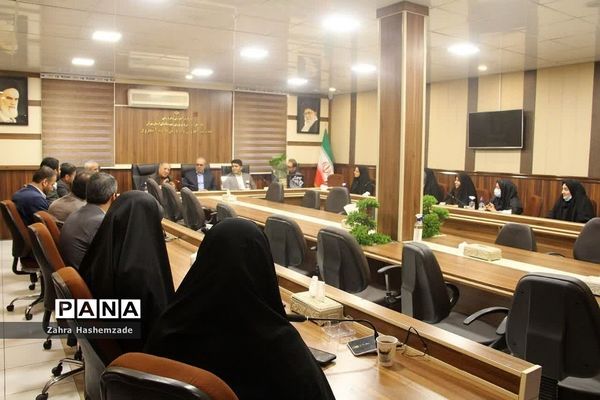 جلسه تودیع و معارفه معاون آموزش ابتدایی آموزش و پرورش ناحیه یک شهرری