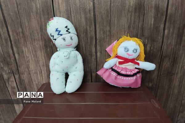 دست سازه‌های دانش‌آموزان ملاردی با مواد بازیافتی