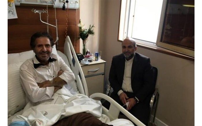 عیادت مدیرعامل صندوق هنر از ابوالفضل پورعرب