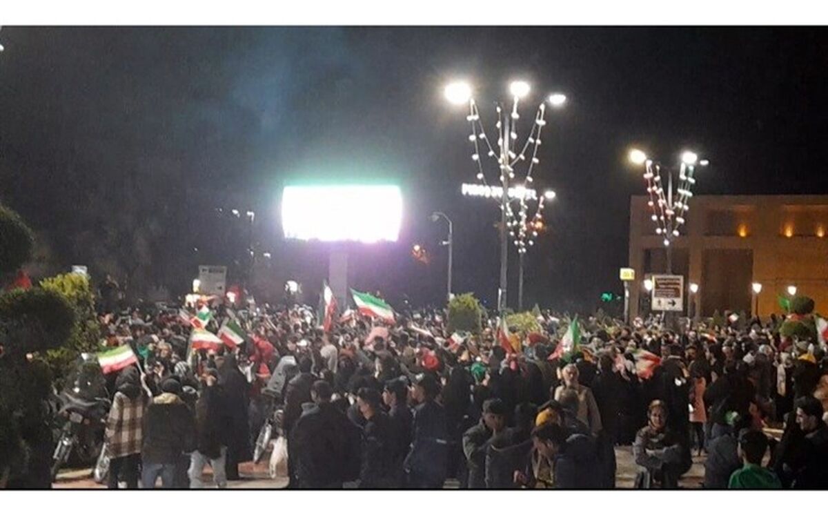 شهراصفهان غرق شور و شادی شد/فیلم